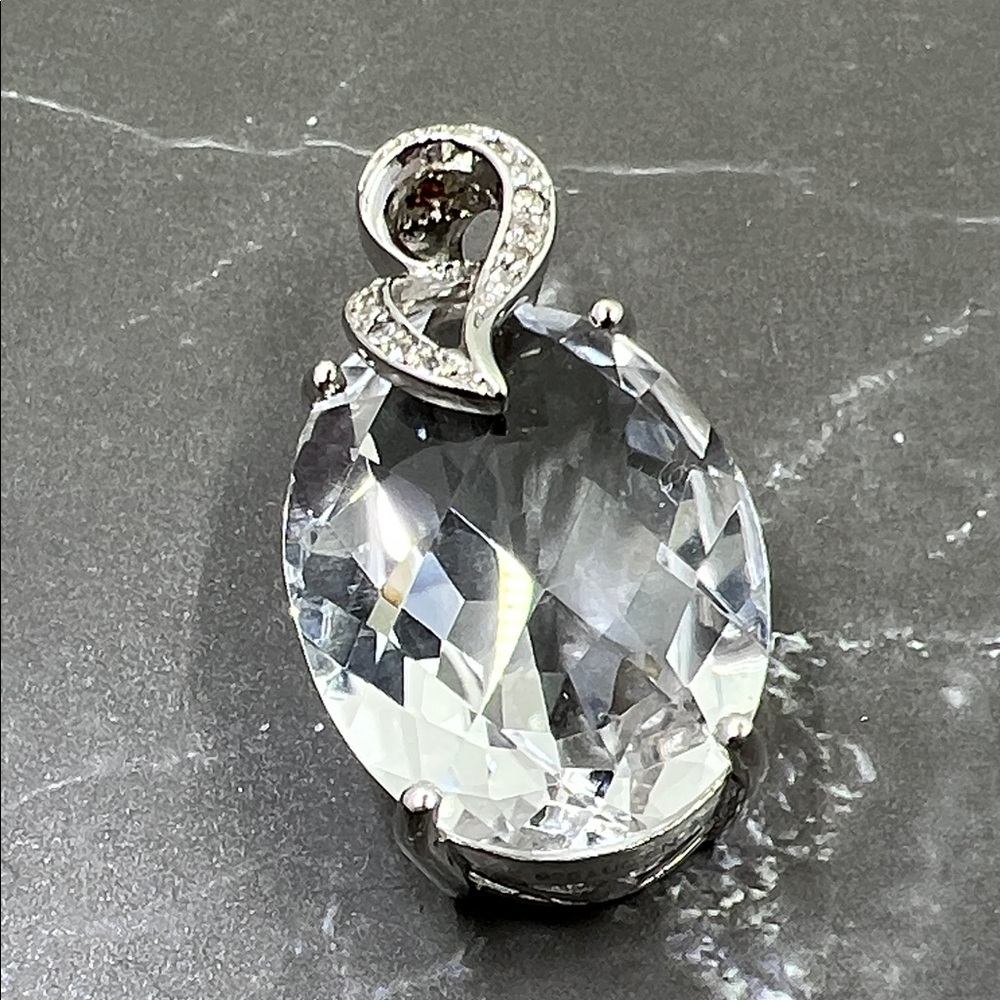 Lucas Lameth LUC 925 Rock Crystal Pendant
